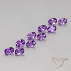Shop natural 3.88ct Violet violacé Améthyste gems, ovale, from Brésil at GemSelect. In stock, global shipping!