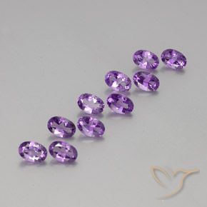 Shop natural 4.02ct Violet violacé Améthyste gems, ovale, from Brésil at GemSelect. In stock, global shipping!