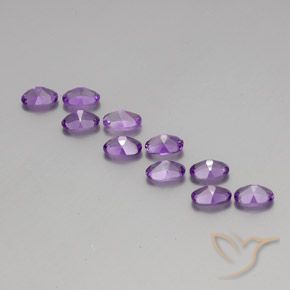 Shop natural 4.02ct Violet violacé Améthyste gems, ovale, from Brésil at GemSelect. In stock, global shipping!