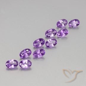 Shop natural 4.11ct Violet violacé Améthyste gems, ovale, from Brésil at GemSelect. In stock, global shipping!