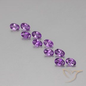 Shop natural 3.90ct Pourpre violacé profond Améthyste gems, ovale, from Brésil at GemSelect. In stock, global shipping!