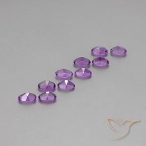Shop natural 3.90ct Pourpre violacé profond Améthyste gems, ovale, from Brésil at GemSelect. In stock, global shipping!