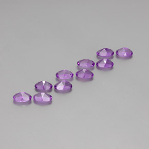 Achetez naturel 4,06ct pourpre violacé profond améthyste gems, coupe ovale, en provenance brésil chez gemselect. en stock, livraison internationale!