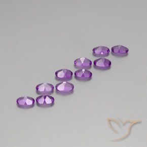 Shop natural 4.09ct Pourpre violacé moyen Améthyste gems, ovale, from Brésil at GemSelect. In stock, global shipping!