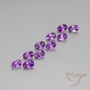 Shop natural 4.00ct Pourpre violacé profond Améthyste gems, ovale, from Brésil at GemSelect. In stock, global shipping!