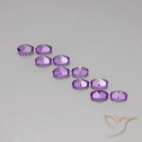 Shop natural 4.00ct Pourpre violacé profond Améthyste gems, ovale, from Brésil at GemSelect. In stock, global shipping!