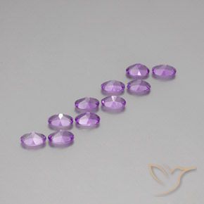 Shop natural 4.00ct Violet violacé Améthyste gems, ovale, from Brésil at GemSelect. In stock, global shipping!