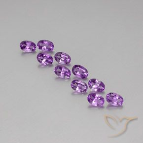 Shop natural 4.07ct Pourpre violacé profond Améthyste gems, ovale, from Brésil at GemSelect. In stock, global shipping!