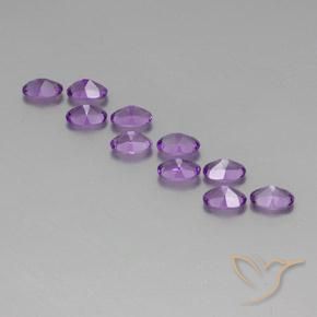 Shop natural 4.05ct Pourpre violacé moyen Améthyste gems, ovale, from Brésil at GemSelect. In stock, global shipping!