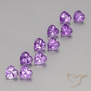 Shop natural 7.36ct Violet violacé Améthyste gems, Cœur, from Brésil at GemSelect. In stock, global shipping!