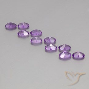 Shop natural 3.99ct Pourpre violacé moyen Améthyste gems, ovale, from Brésil at GemSelect. In stock, global shipping!