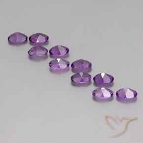 Shop natural 4.11ct Violet moyen-foncé Améthyste gems, ovale, from Brésil at GemSelect. In stock, global shipping!