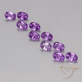Shop natural 4.16ct Violet violacé Améthyste gems, ovale, from Brésil at GemSelect. In stock, global shipping!