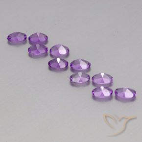 Shop natural 4.16ct Violet violacé Améthyste gems, ovale, from Brésil at GemSelect. In stock, global shipping!