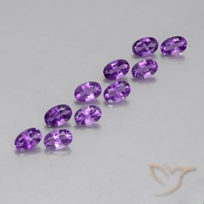 Shop natural 4.24ct Pourpre violacé moyen Améthyste gems, ovale, from Brésil at GemSelect. In stock, global shipping!