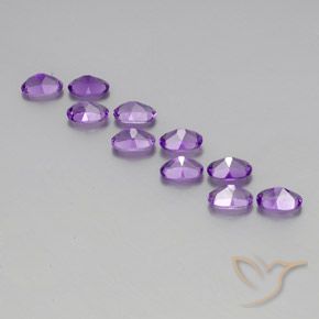 Shop natural 4.24ct Pourpre violacé moyen Améthyste gems, ovale, from Brésil at GemSelect. In stock, global shipping!