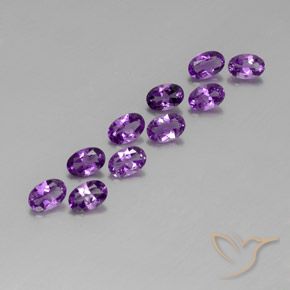 Shop natural 3.72ct Violet violacé Améthyste gems, ovale, from Brésil at GemSelect. In stock, global shipping!
