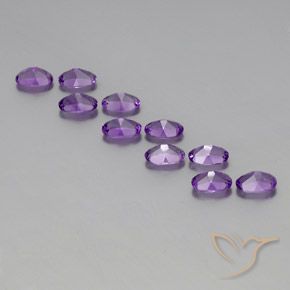 Shop natural 4.01ct Violet violacé Améthyste gems, ovale, from Brésil at GemSelect. In stock, global shipping!