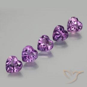 Shop natural 3.64ct Violet moyen Améthyste gems, Cœur, from Brésil at GemSelect. In stock, global shipping!