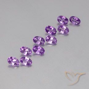 Shop natural 4.28ct Violet violacé Améthyste gems, ovale, from Brésil at GemSelect. In stock, global shipping!