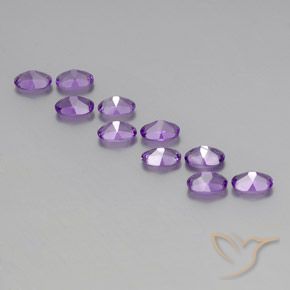 Shop natural 4.28ct Violet violacé Améthyste gems, ovale, from Brésil at GemSelect. In stock, global shipping!