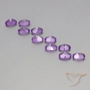 Shop natural 3.82ct Violet violacé Améthyste gems, ovale, from Brésil at GemSelect. In stock, global shipping!