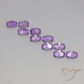 Shop natural 4.03ct Violet violacé Améthyste gems, ovale, from Brésil at GemSelect. In stock, global shipping!