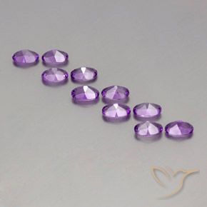 Shop natural 3.96ct Violet violacé Améthyste gems, ovale, from Brésil at GemSelect. In stock, global shipping!