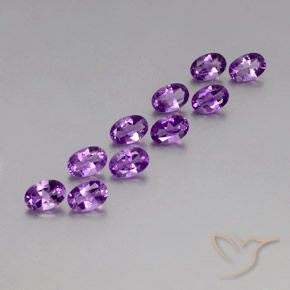 Shop natural 4.11ct Pourpre violacé moyen-foncé Améthyste gems, ovale, from Brésil at GemSelect. In stock, global shipping!
