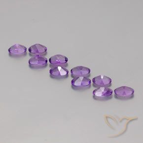 Shop natural 4.08ct Violet violacé Améthyste gems, ovale, from Brésil at GemSelect. In stock, global shipping!
