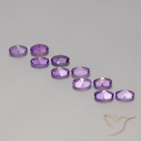 Shop natural 3.64ct Violet Rosâtre Améthyste gems, ovale, from Brésil at GemSelect. In stock, global shipping!