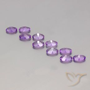 Shop natural 3.67ct Violet violacé Améthyste gems, ovale, from Brésil at GemSelect. In stock, global shipping!