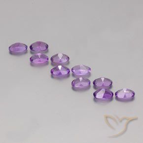 Shop natural 4.23ct Pourpre violacé moyen Améthyste gems, ovale, from Brésil at GemSelect. In stock, global shipping!