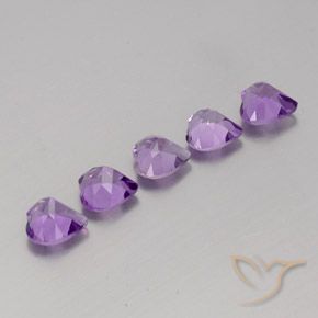 Shop natural 3.63ct Violet rosé foncé Améthyste gems, Cœur, from Brésil at GemSelect. In stock, global shipping!