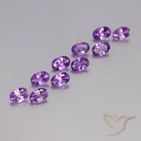 Shop natural 3.97ct Violet violacé Améthyste gems, ovale, from Brésil at GemSelect. In stock, global shipping!
