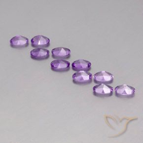Shop natural 3.97ct Violet violacé Améthyste gems, ovale, from Brésil at GemSelect. In stock, global shipping!