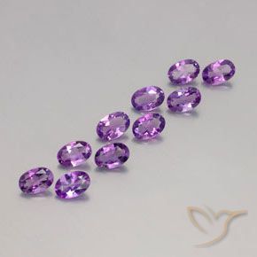 Shop natural 3.77ct Pourpre violacé moyen Améthyste gems, ovale, from Brésil at GemSelect. In stock, global shipping!