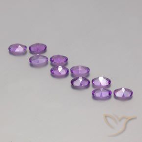 Shop natural 3.77ct Pourpre violacé moyen Améthyste gems, ovale, from Brésil at GemSelect. In stock, global shipping!
