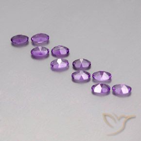 Shop natural 3.85ct Violet violacé Améthyste gems, ovale, from Brésil at GemSelect. In stock, global shipping!