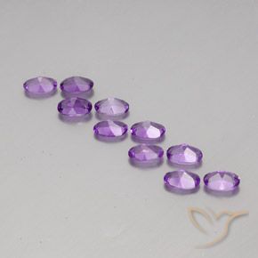 Shop natural 3.97ct Pourpre violacé moyen-foncé Améthyste gems, ovale, from Brésil at GemSelect. In stock, global shipping!