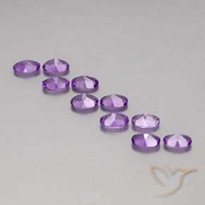 Shop natural 3.97ct Pourpre violacé moyen-foncé Améthyste gems, ovale, from Brésil at GemSelect. In stock, global shipping!