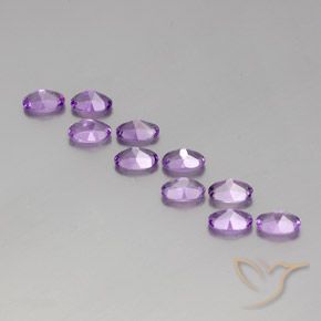 Shop natural 3.99ct Pourpre violacé profond Améthyste gems, ovale, from Brésil at GemSelect. In stock, global shipping!