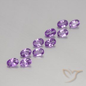 Shop natural 3.64ct Pourpre violacé moyen Améthyste gems, ovale, from Brésil at GemSelect. In stock, global shipping!