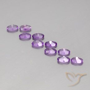 Shop natural 3.75ct Pourpre violacé moyen Améthyste gems, ovale, from Brésil at GemSelect. In stock, global shipping!