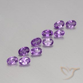 Shop natural 3.98ct Violet violacé Améthyste gems, ovale, from Brésil at GemSelect. In stock, global shipping!