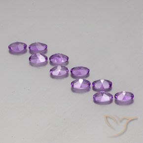 Shop natural 3.98ct Violet violacé Améthyste gems, ovale, from Brésil at GemSelect. In stock, global shipping!