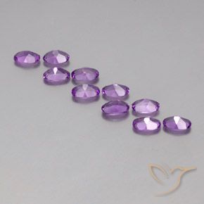 Shop natural 3.88ct Violet violacé Améthyste gems, ovale, from Brésil at GemSelect. In stock, global shipping!