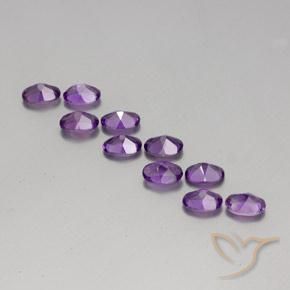 Shop natural 4.06ct Pourpre violacé profond Améthyste gems, ovale, from Brésil at GemSelect. In stock, global shipping!