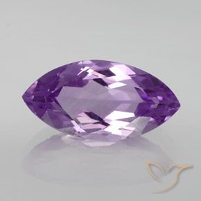 6.27ct Naturel Pourpre violacé moyen Améthyste, Marquise, VVS-VS