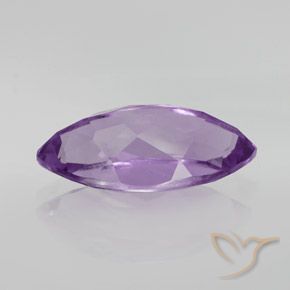 Améthyste Pourpre violacé moyen naturelle Marquise, 6.27 ct, VVS-VS